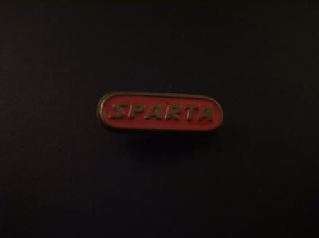 Sparta fietsen ,brommers rood logo broche
